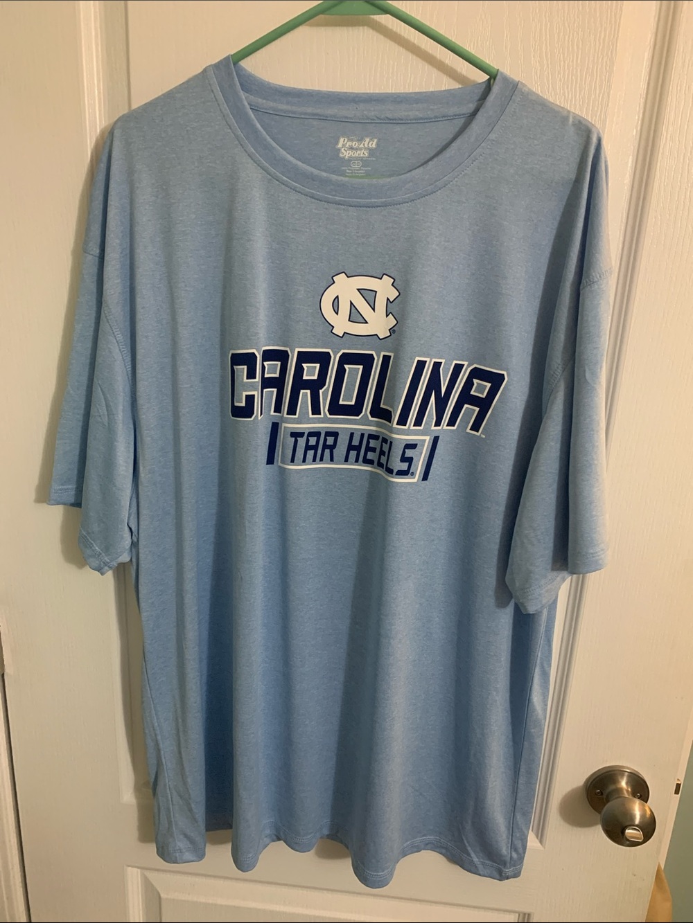 North Carolina Tar Heels Light Blue Graphic Tee